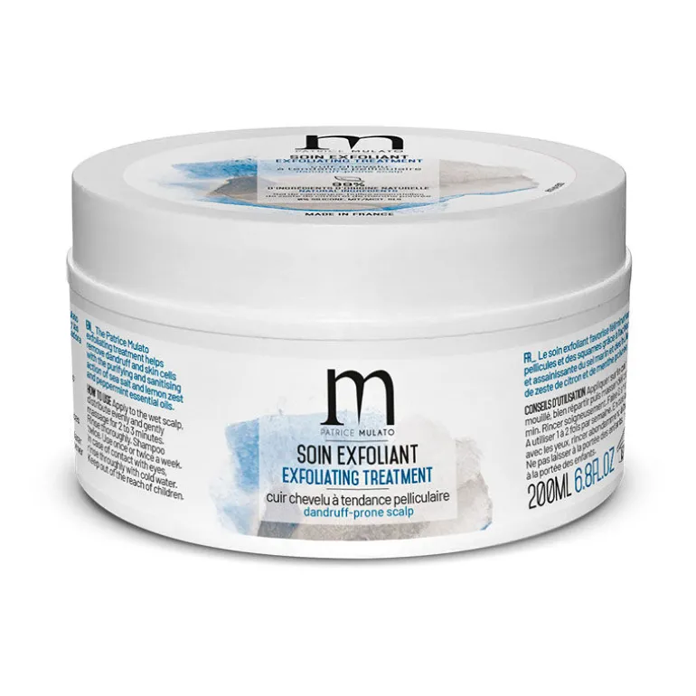 Soin exfoliant cuir chevelu à pellicules