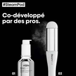 Soin lissant professionnel 3-en-1 SteamPod