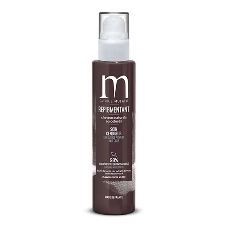Soin repigmentant cheveux naturels ou colorés cendreur