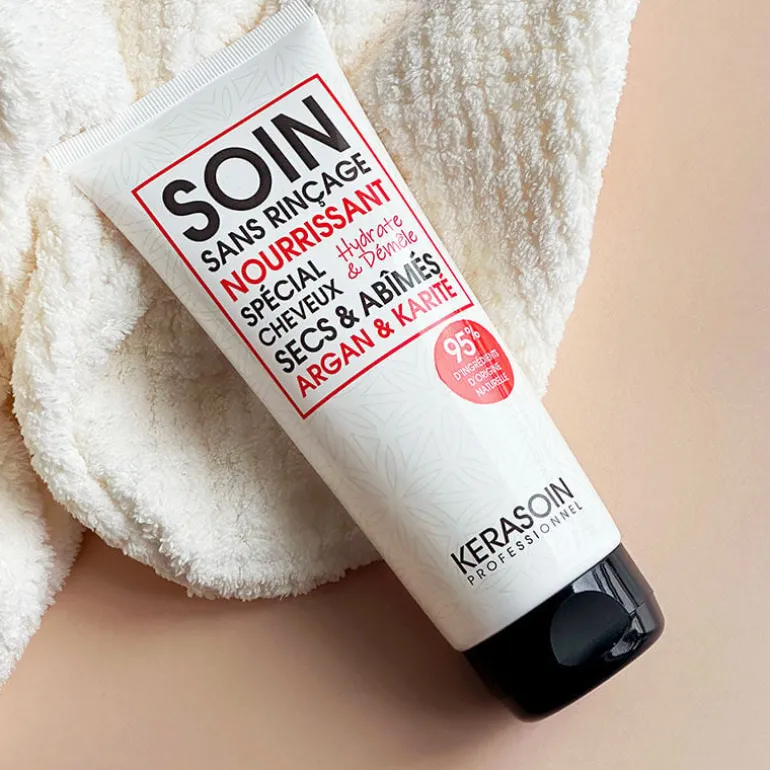 Soin sans rinçage nourrissant pour cheveux secs