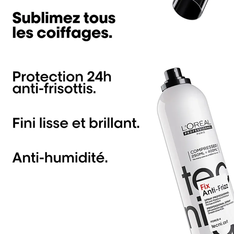 Spray anti-humidité Fix Anti-Frizz Tecni.Art