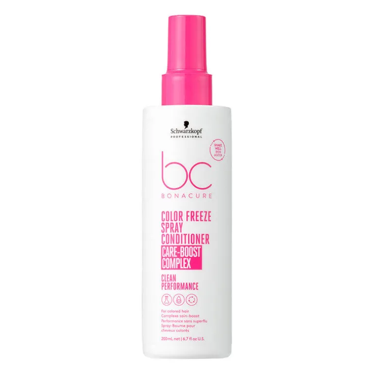 Spray baume cheveux colorés BC Color Freeze 200 ml