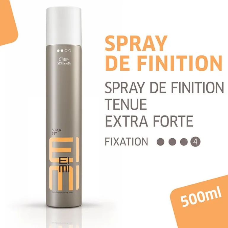 Spray de finition extra fort Super Set Eimi 500 ml