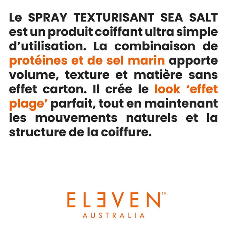 Spray texturisant Sea Salt