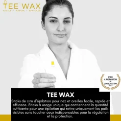 Sticks épilation nez et oreilles Tee Wax