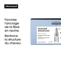 Traitement anti-chute Aminexil 42 ampoules de 6ml