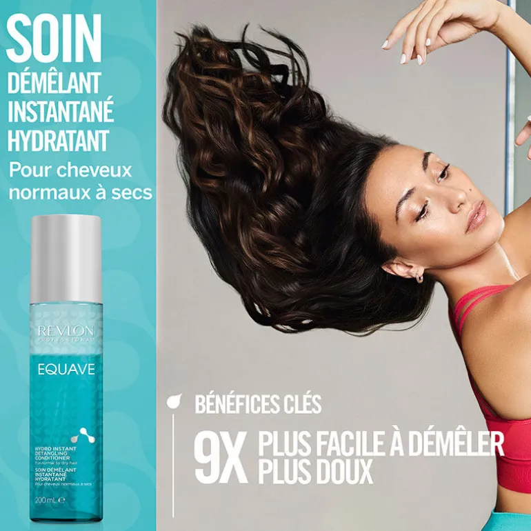 Trousse soin démêlant hydratant + brosse Equave