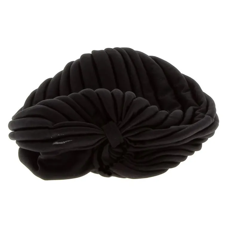 Turban plissé