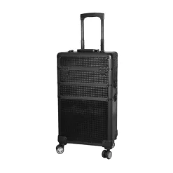 Valise 3 étages noire 3D