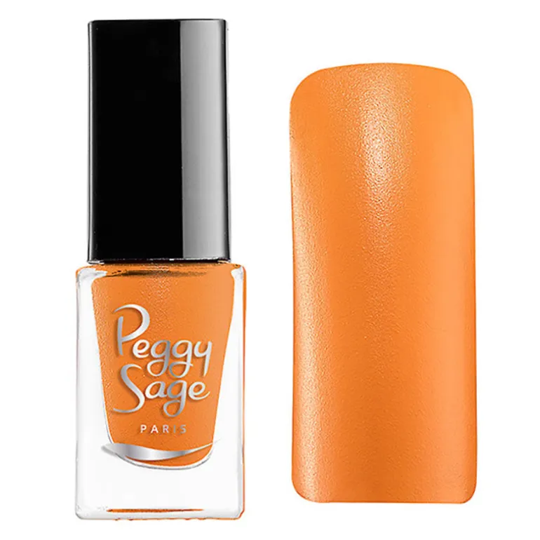 Vernis à ongles mini orange gummy