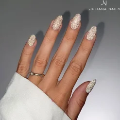 Vernis semi-permanent Gel Lack glitter portrait