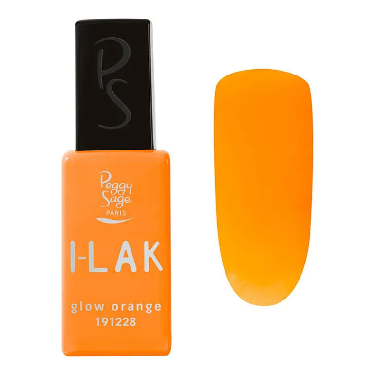 Vernis semi-permanent I-LAK glow orange