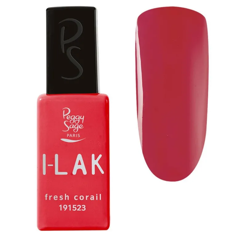 Vernis semi-permanent I-LAK fresh corail