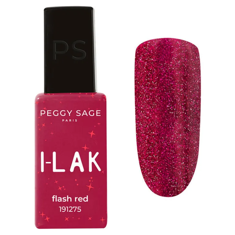 Vernis semi-permanent I-LAK flash red