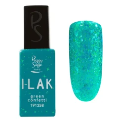 Vernis semi-permanent I-LAK green confetti